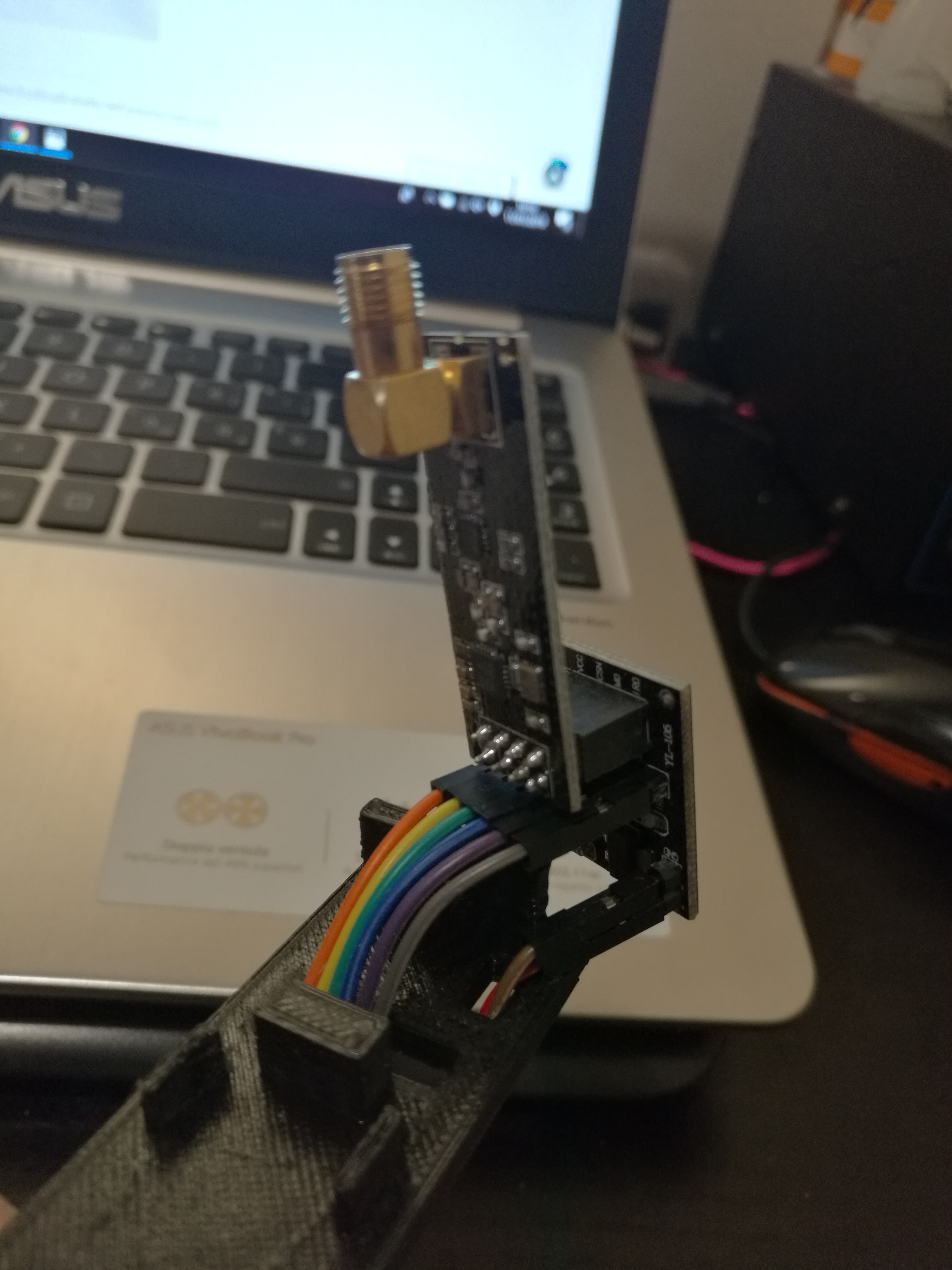 nRF24L01 cablaggio modulo di alimentazione