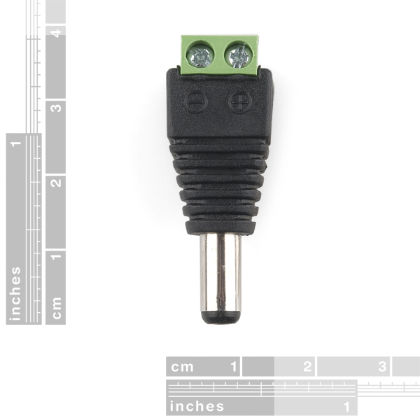 5.5 x 2.1mm DC Power Connettore maschio
