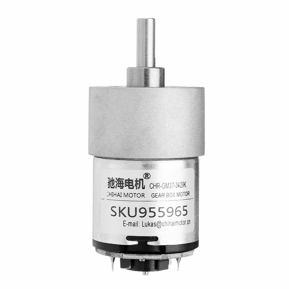 Motore DC 12V 330rpm con encoder rotativo ad effetto Hall - immagine 9