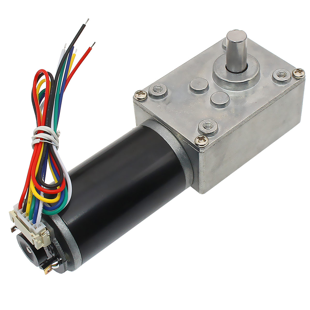 Motore DC 24V con cavo dotato di connettore a sei poli
