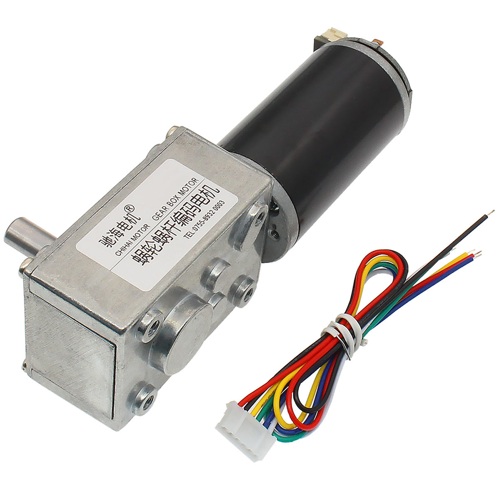 Motore DC 24V con cavo dotato di connettore a sei poli